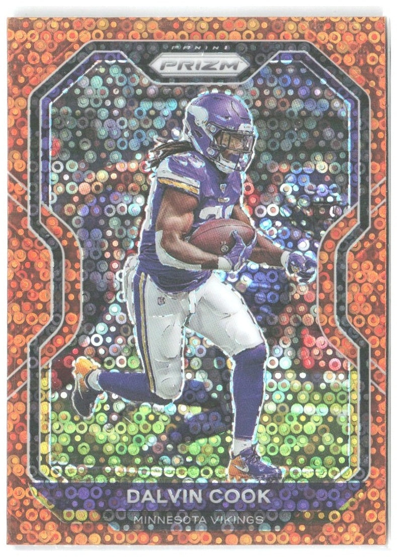 Dalvin Cook Panini Prizm - Prizm Disco 218 2020 Minnesota Vikings