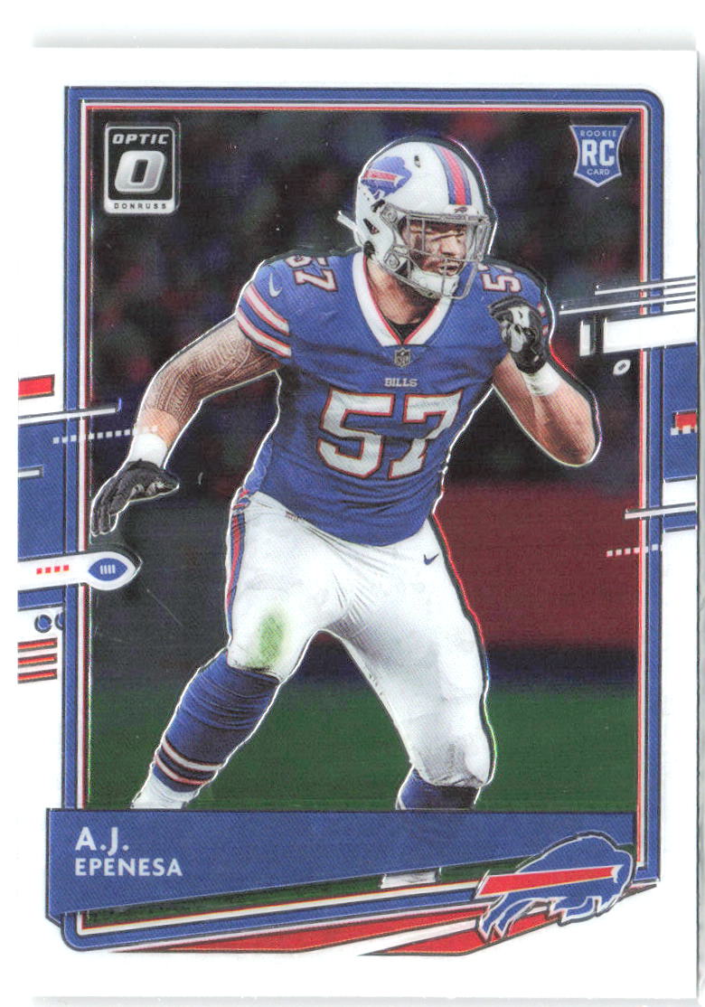 A.J. Epenesa Donruss Optic 112 2020 Buffalo Bills RC
