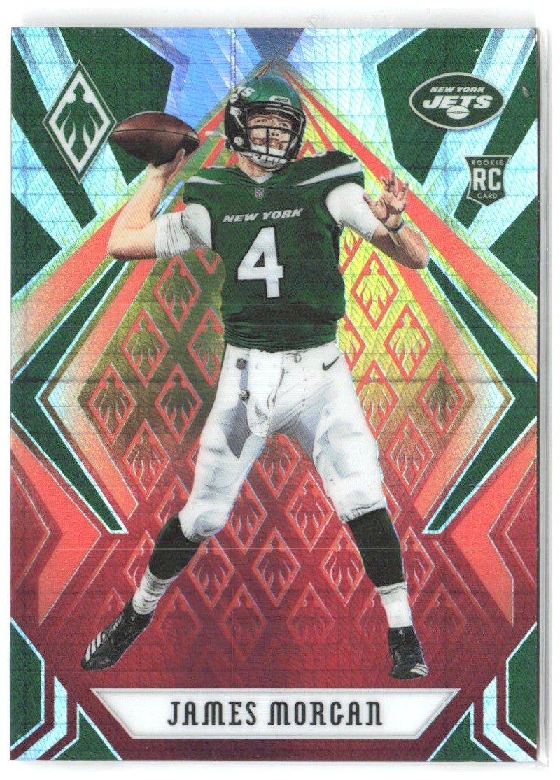 James Morgan Panini Phoenix - Fire Burst 136 2020 New York Jets