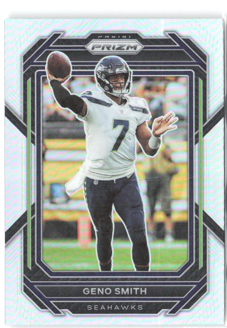 Geno Smith Panini Prizm - Silver 254 2022 Seattle Seahawks
