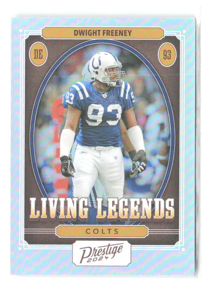 Dwight Freeney Panini Prestige - Living Legends LL-DFY 2024 Indianapolis Colts