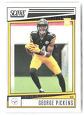 George Pickens Score 383 2022 Pittsburgh Steelers RC
