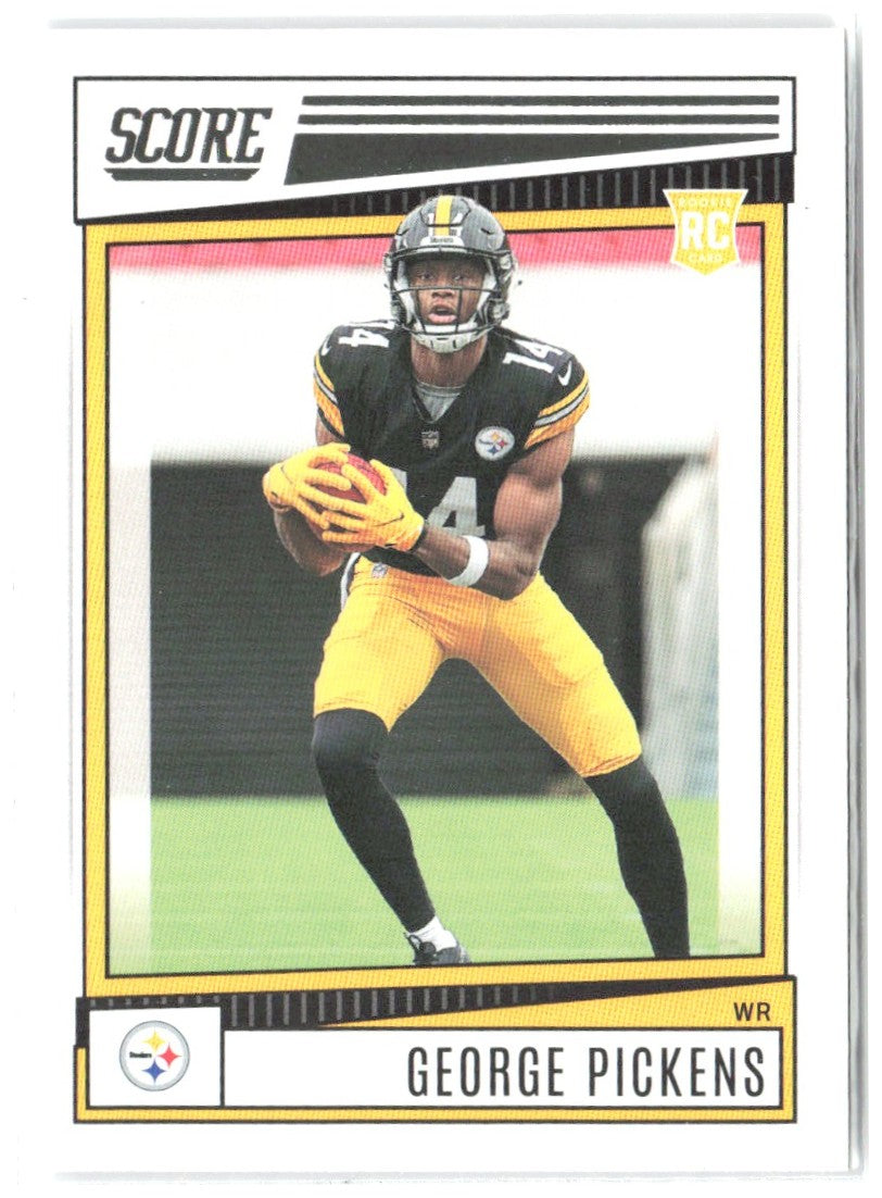George Pickens Score 383 2022 Pittsburgh Steelers RC