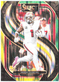 Deebo Samuel Select - Green & Yellow Prizm Shock 146 2024 San Francisco 49ers