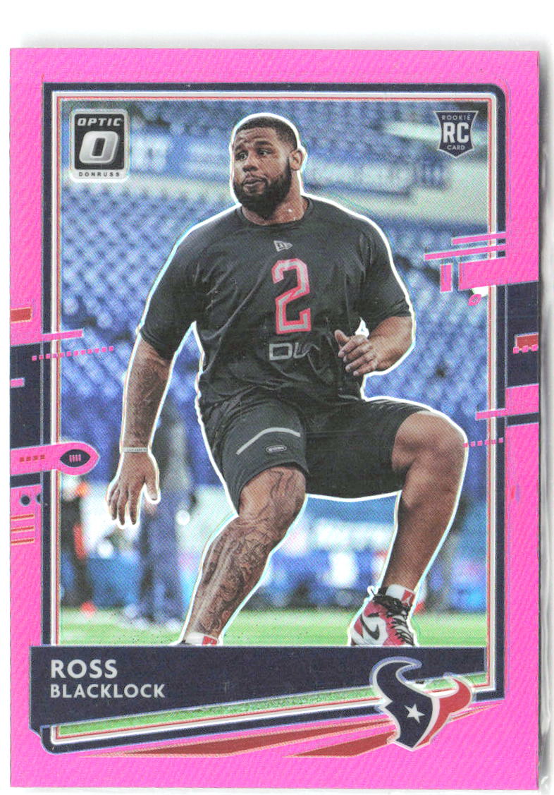 Ross Blacklock Donruss - Optic Preview Pink P-283 2020 Houston Texans