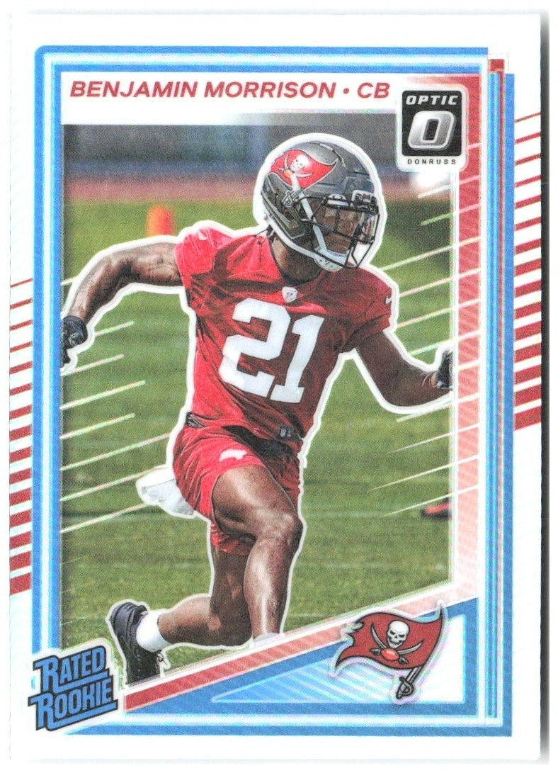 Benjamin Morrison Donruss Optic - Holo 236 2025 Tampa Bay Buccaneers