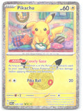 Pikachu Holo Pikachu Rare ME 30th Celebration 028/128 NM sowsow