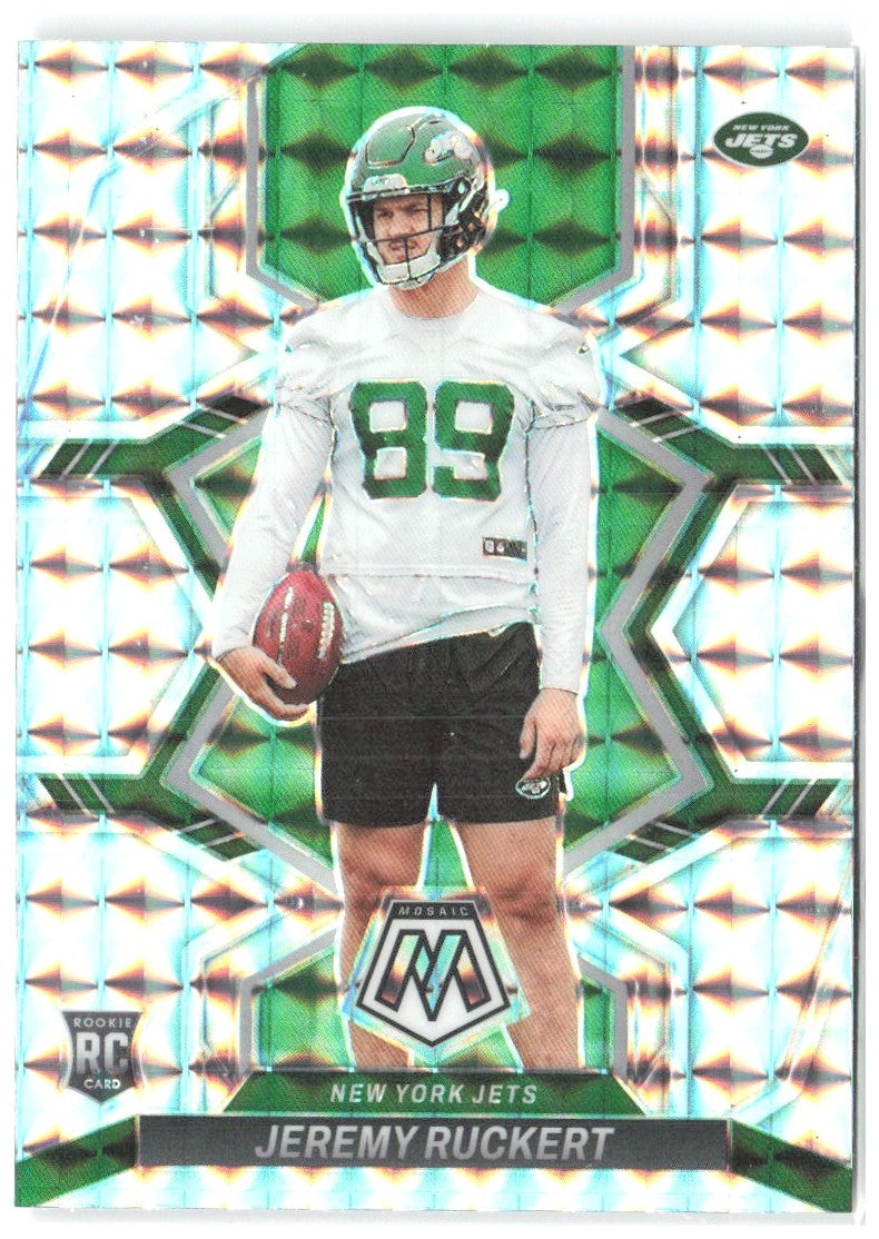Jeremy Ruckert Panini Mosaic - Mosaic 360 2022 New York Jets