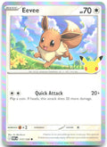 Eevee Holo Common ME 30th Celebration 117/128 NM En Morikura