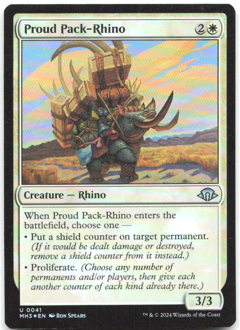 Proud Rhino Foil U Modern Horizons 3 41 NM Ron Spears