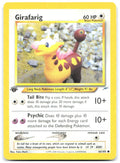 Girafarig 1st Edition Common Neo Destiny 066/105 NM Yuka Morii