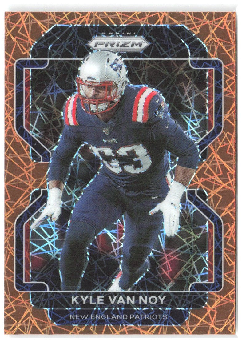 Kyle Van Noy Panini Prizm - Lazer 101 2021 New England Patriots