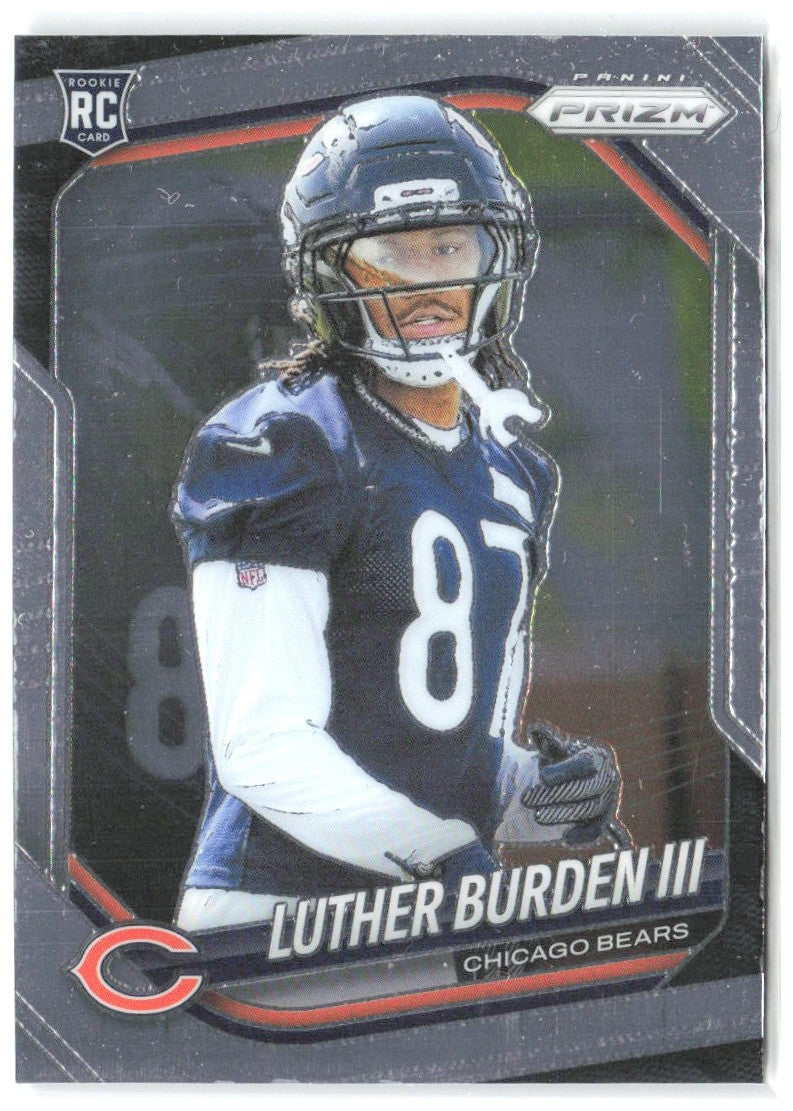 Luther Burden III Panini Prizm 331 2025 Chicago Bears RC