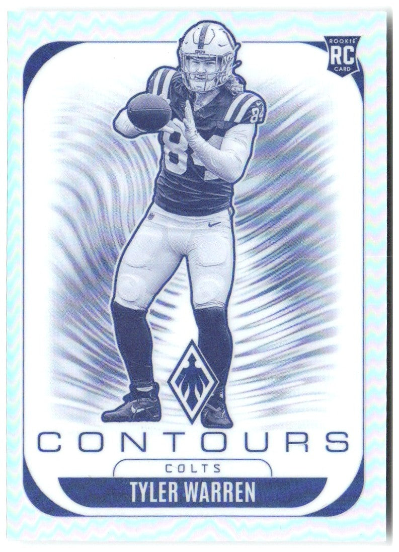 Tyler Warren Panini Phoenix - Thunderbirds 21 2025 Indianapolis Colts