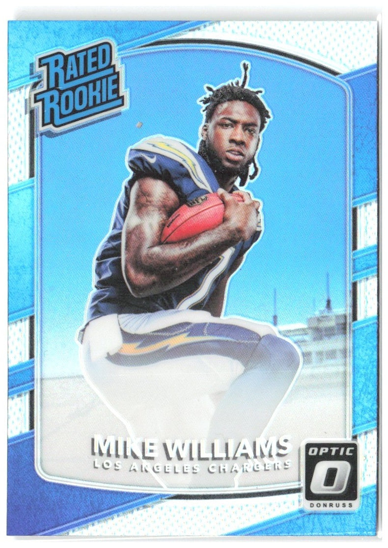 Mike Williams Donruss Optic - Holo Prizm 174 2017 Los Angeles Chargers