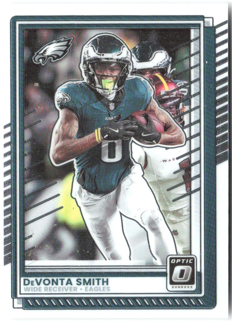 DeVonta Smith Donruss Optic 28 2025 Philadelphia Eagles