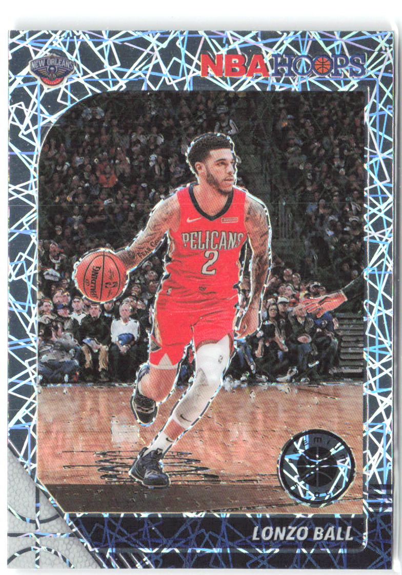 Lonzo Ball Hoops Premium Stock - Prizms Silver Laser 116 2019-20  Pelicans
