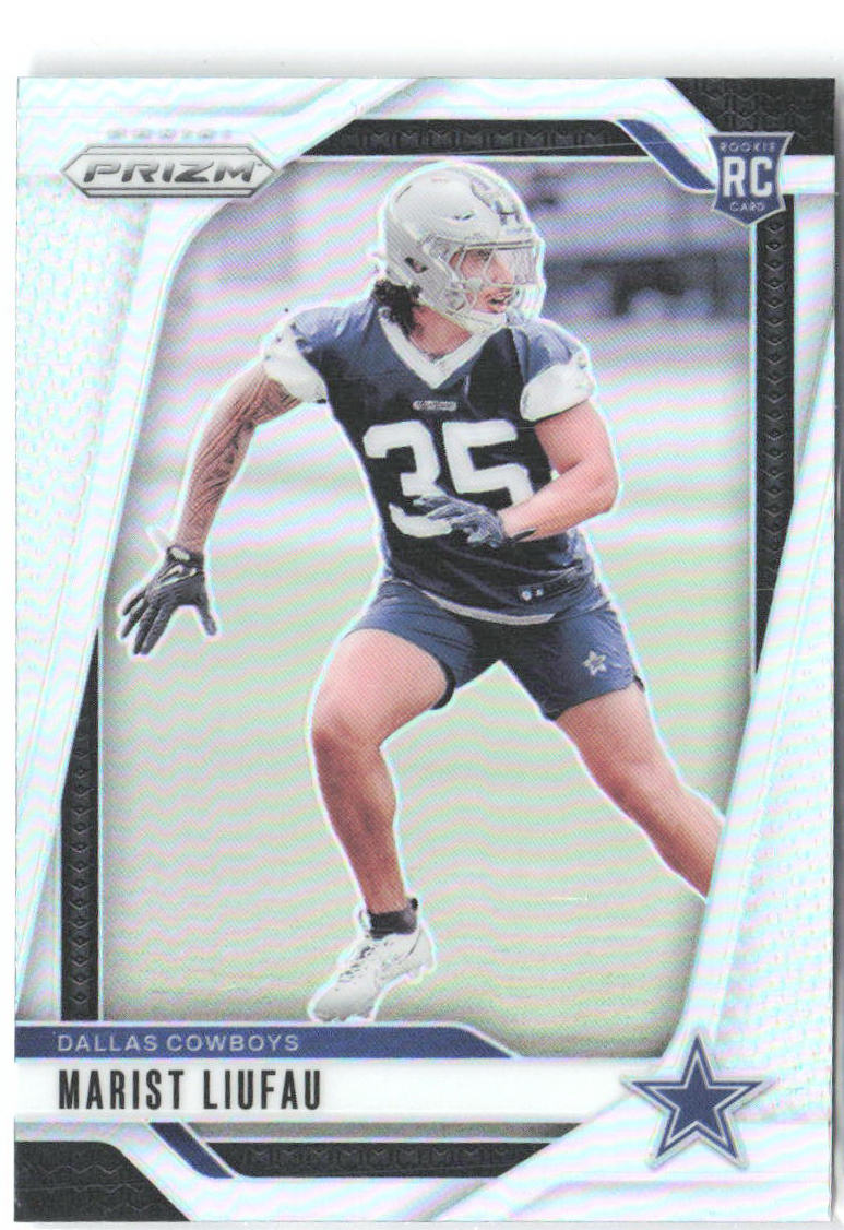 Marist Liufau Panini Prizm - Silver 372 2024 Dallas Cowboys