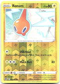 Rotom Reverse Holo Common SWSH12 Silver Tempest 053/195 NM Taira Akitsu
