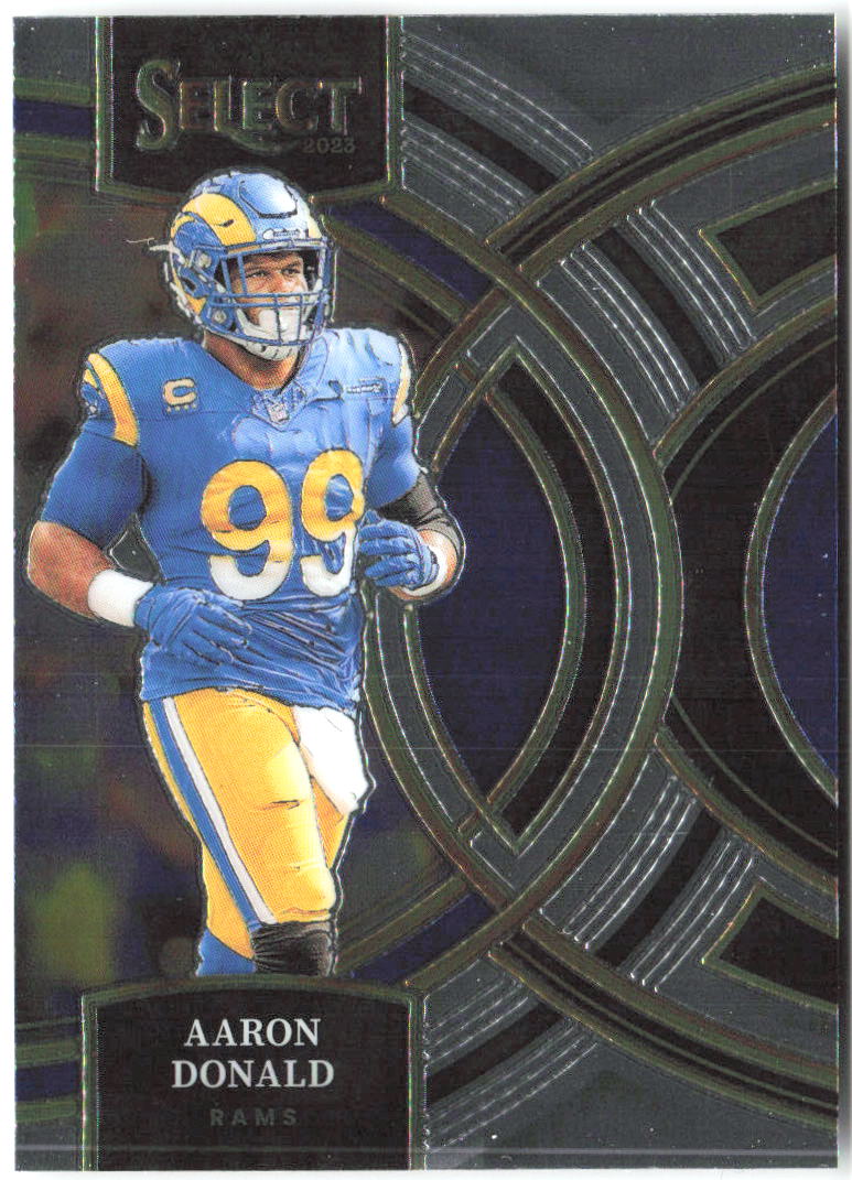 Aaron Donald Panini Select 113 2023 Los Angeles Rams