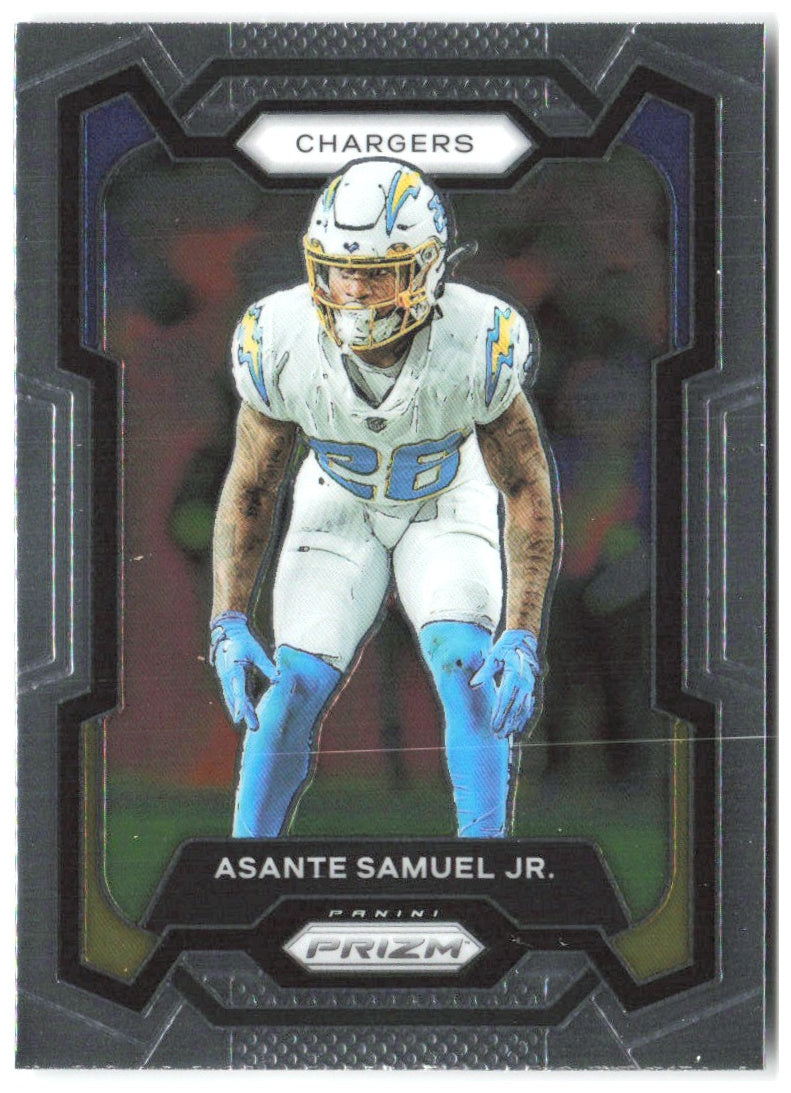 Asante Samuel Jr. Panini Prizm 152 2023 Los Angeles Chargers