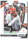 Collin Johnson Panini Prizm Draft Picks - Prizms Silver 112 2020 Texas Longhorns