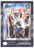 Javon Baker Donruss Optic - Purple Shock 245 2024 New England Patriots