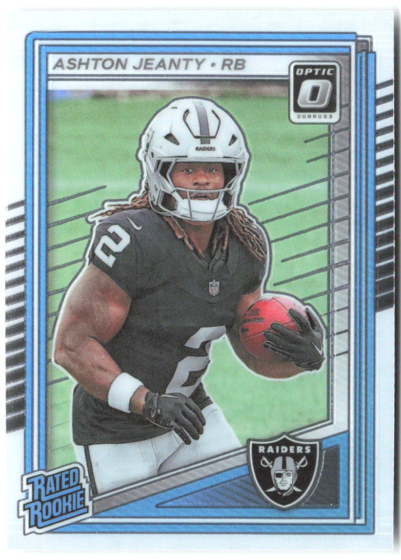 Ashton Jeanty Holo Donruss Optic - Holo 202 NM