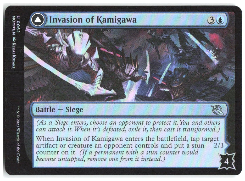 Invasion of Kamigawa Foil U March of the Machine 62 NM Kekai Kotaki