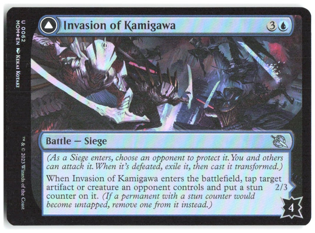 Invasion of Kamigawa Foil U March of the Machine 62 NM Kekai Kotaki