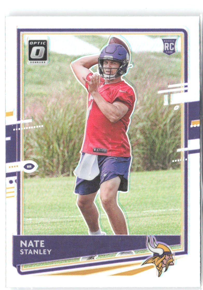 Nate Stanley Donruss Optic - Holo 150 2020 Minnesota Vikings