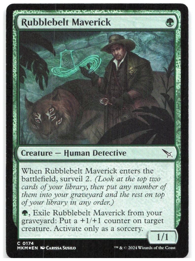 Rubblebelt Maverick Foil C Murders at Karlov Manor 174 NM Carissa Susilo