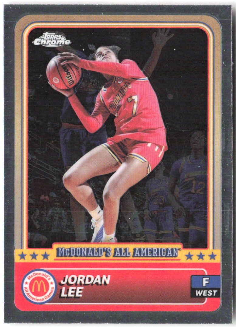 Jordan Lee Topps Chrome McDonald's All-American 18 2024