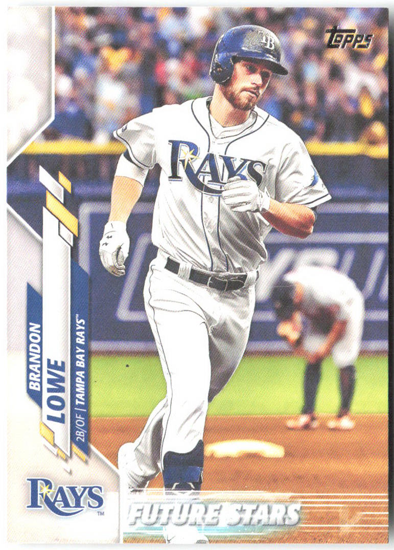 Brandon Lowe Topps 574 2020 Tampa Bay Rays