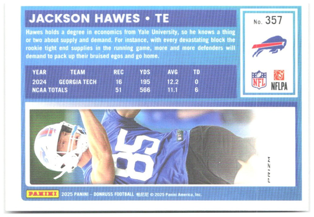 Jayden Higgins Donruss - Optic Rated Rookies Red Wave 334 2025 Houston Texans