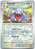 Exploud Reverse Holo Uncommon SV04: Paradox Rift 150/182 NM LINNE