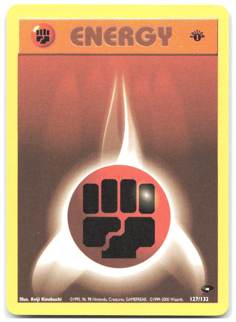 Fighting Energy 1st Edition Common Gym Challenge 127/132 NM Keiji Kinebuchi