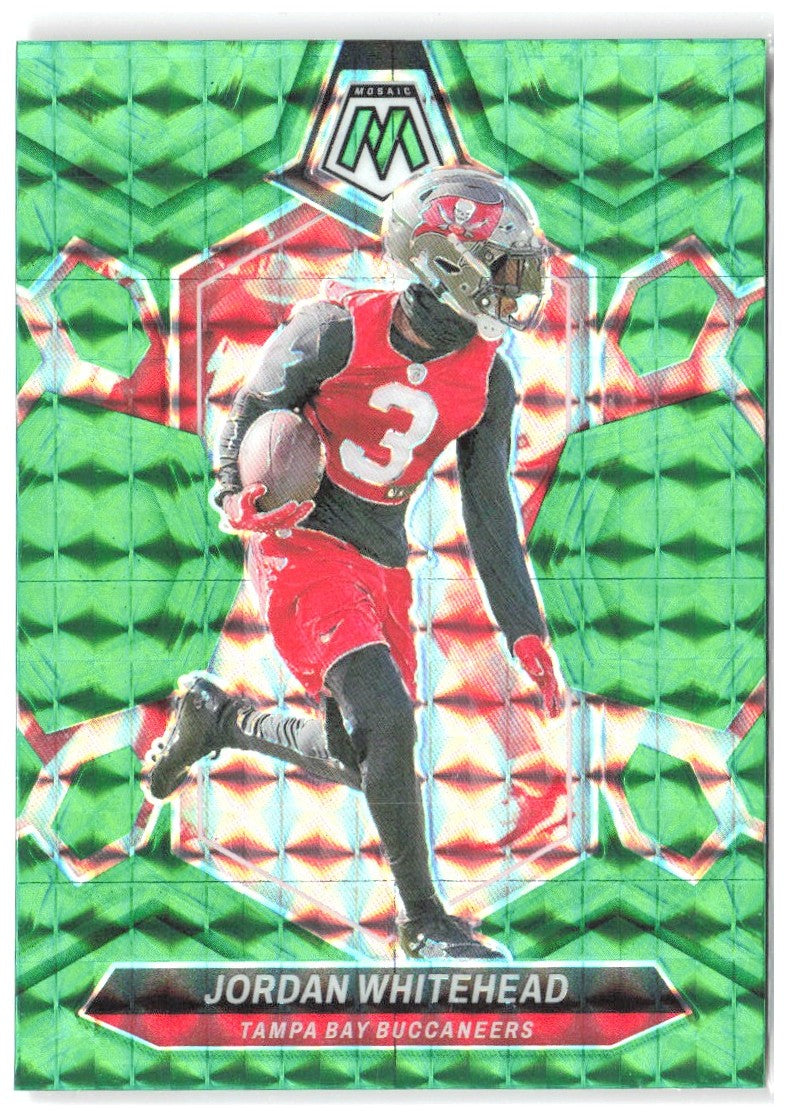 Jordan Whitehead Panini Mosaic - Mosaic Green 210 2024 Tampa Bay Buccaneers