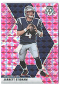 Jarrett Stidham Panini Mosaic - Prizm Camo Pink 139 2020 New England Patriots