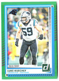 Luke Kuechly Donruss - Press Proofs Green 108 2025 Carolina Panthers