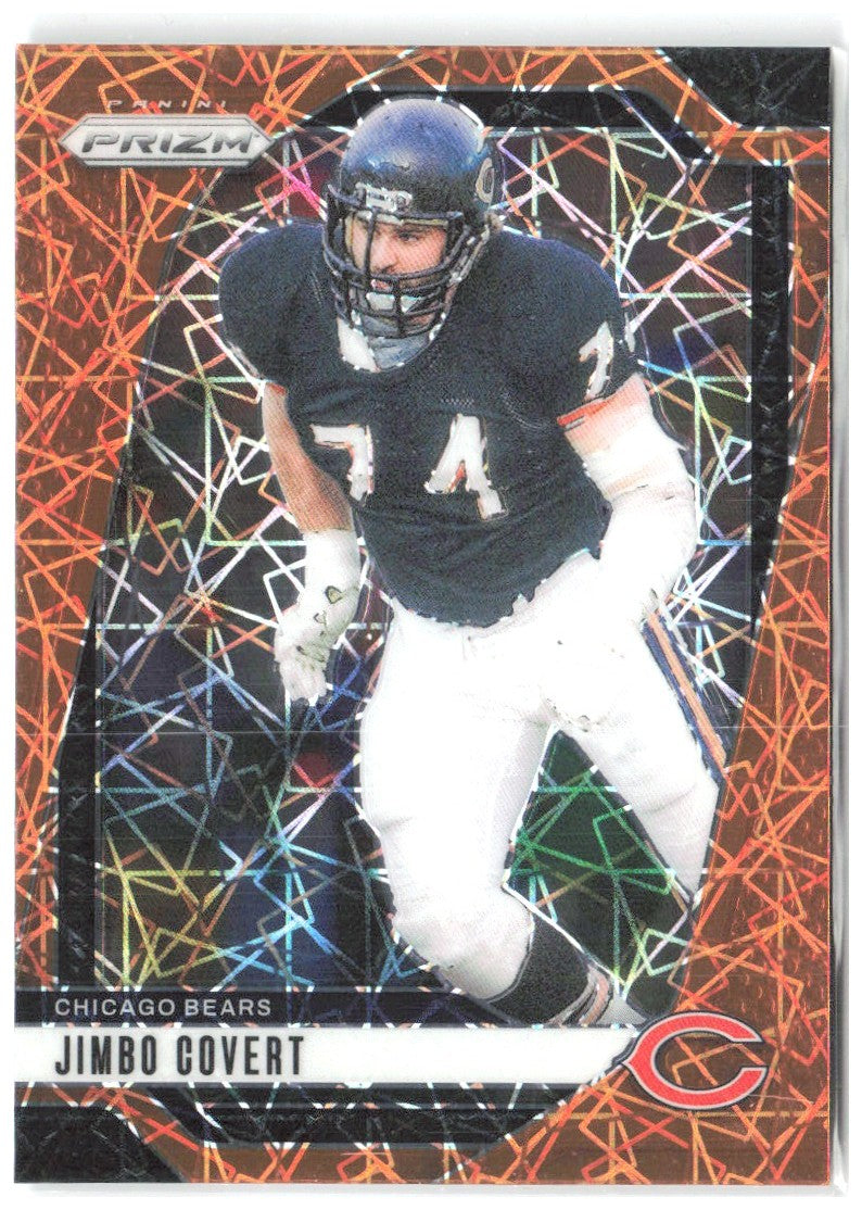 Jimbo Covert Panini Prizm - Lazer 53 2024 Chicago Bears