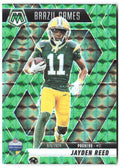 Jayden Reed Panini Mosaic - Mosaic Green 264 2025 Green Bay Packers
