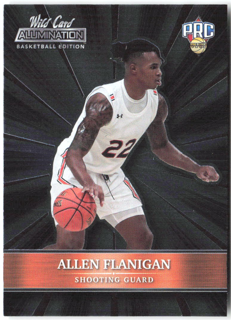 Allen Flanigan Wild Card Alumination ABC-3 2021-22 Auburn Tigers