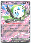 Meloetta ex Holo Double Rare SV Black Bolt 044/086 NM 5ban Graphics