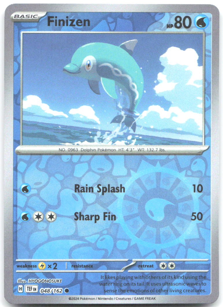 Finizen Reverse Holo Common SV05: Temporal Forces 048/162 NM HYOGONOSUKE