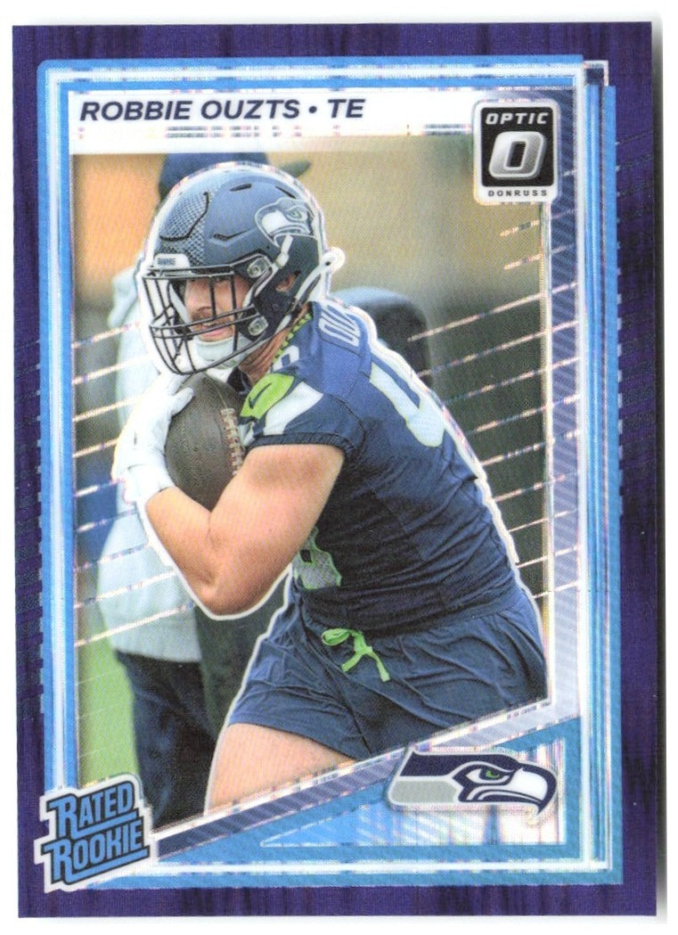 Robbie Ouzts Donruss Optic - Purple Shock 264 2025 Seattle Seahawks