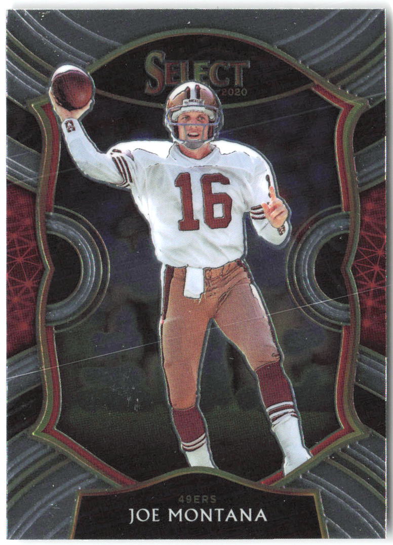 Joe Montana Panini Select 19 2020 San Francisco 49ers