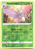 Venomoth Reverse Holo Uncommon SWSH12 Silver Tempest 002/195 NM Kagemaru Himeno