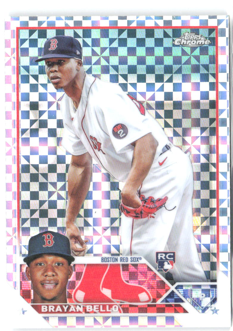 Brayan Bello X-Fractors Topps Chrome - X-Fractors 57 NM