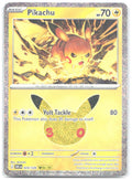 Pikachu Holo Pikachu Rare ME 30th Celebration 024/128 NM danciao